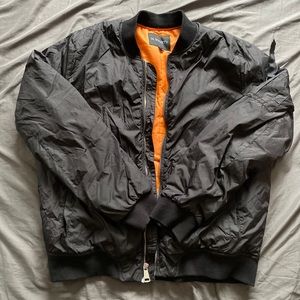 Black Bomber Jacket